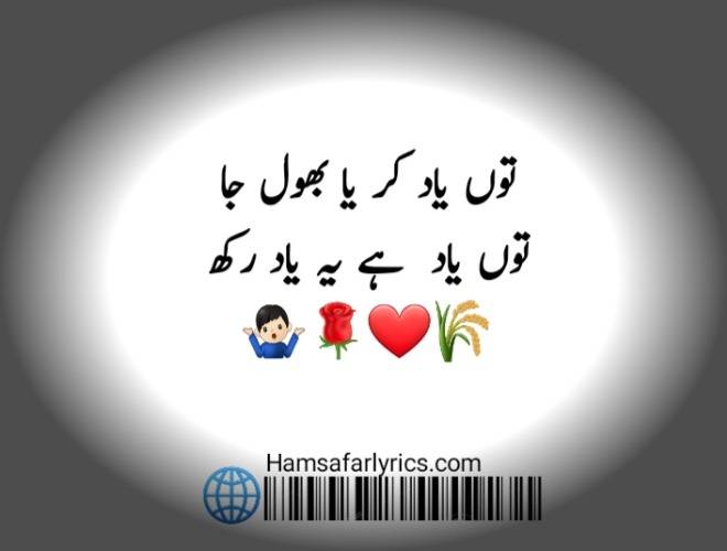 Yaad Poetry In Urdu- Best Yaad Shayari 2 Lines
