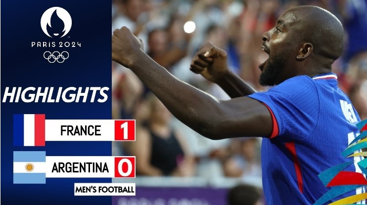 Argentina lose 1-0 vs. France, eliminated from the Olympics